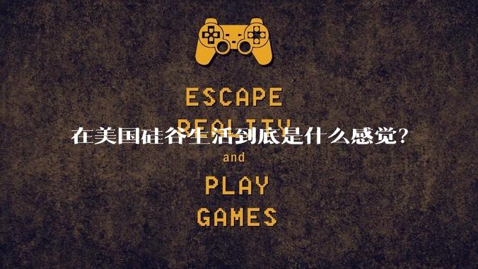 在美国硅谷生活到底是什么感觉？